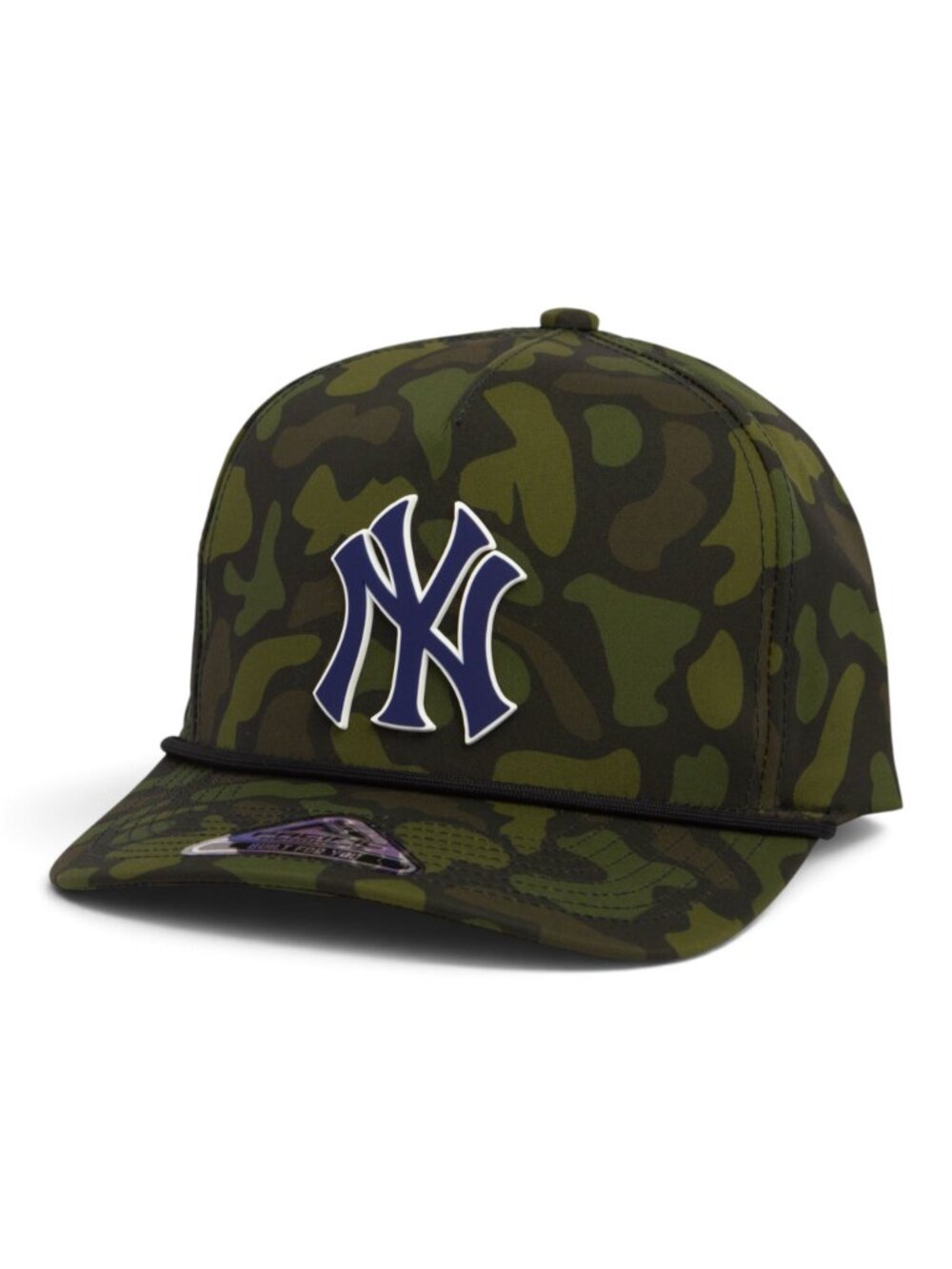 New York Yankees NY Navy 3D Duck Camo Rope Hat- Woodland